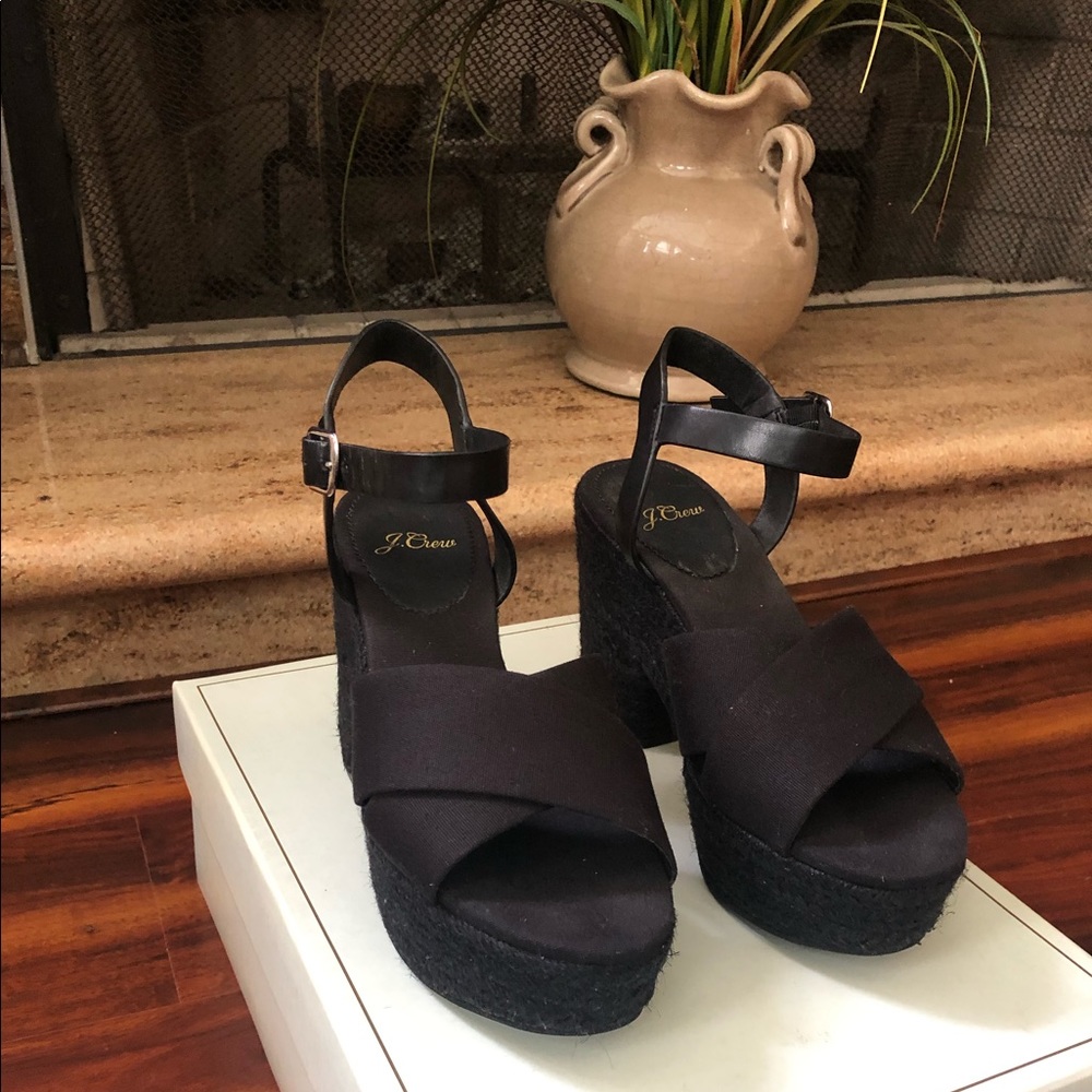 J.Crew Espadrille Platform Sandals